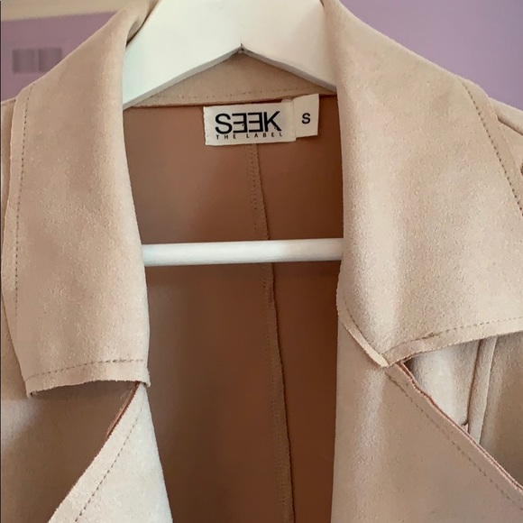 Faux Suede Moto Jacket - Picture 2 of 3